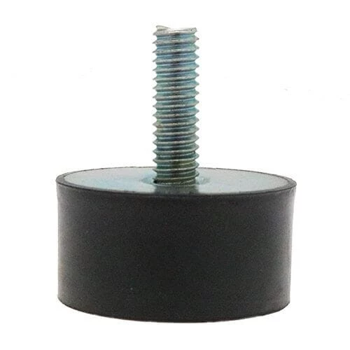 M10 x 25mm Anti-Vibration Mount - Male Flat Buffers (Weight Rating 436.5 kg) | Vital Parts